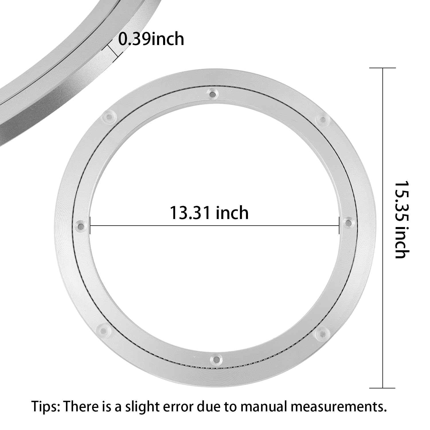 Amazon.com - QDiShi 16 Inch Lazy Susan, Heavy Duty Swivel